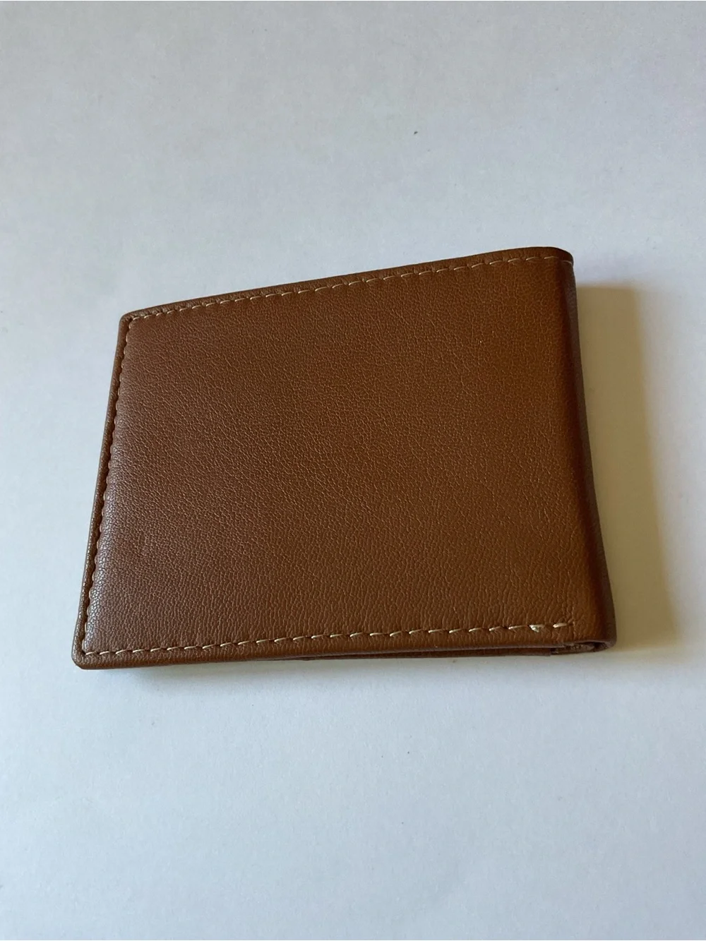 TIMBERLAND MENS LEATHER BIFOLD WALLET TAN NWOT